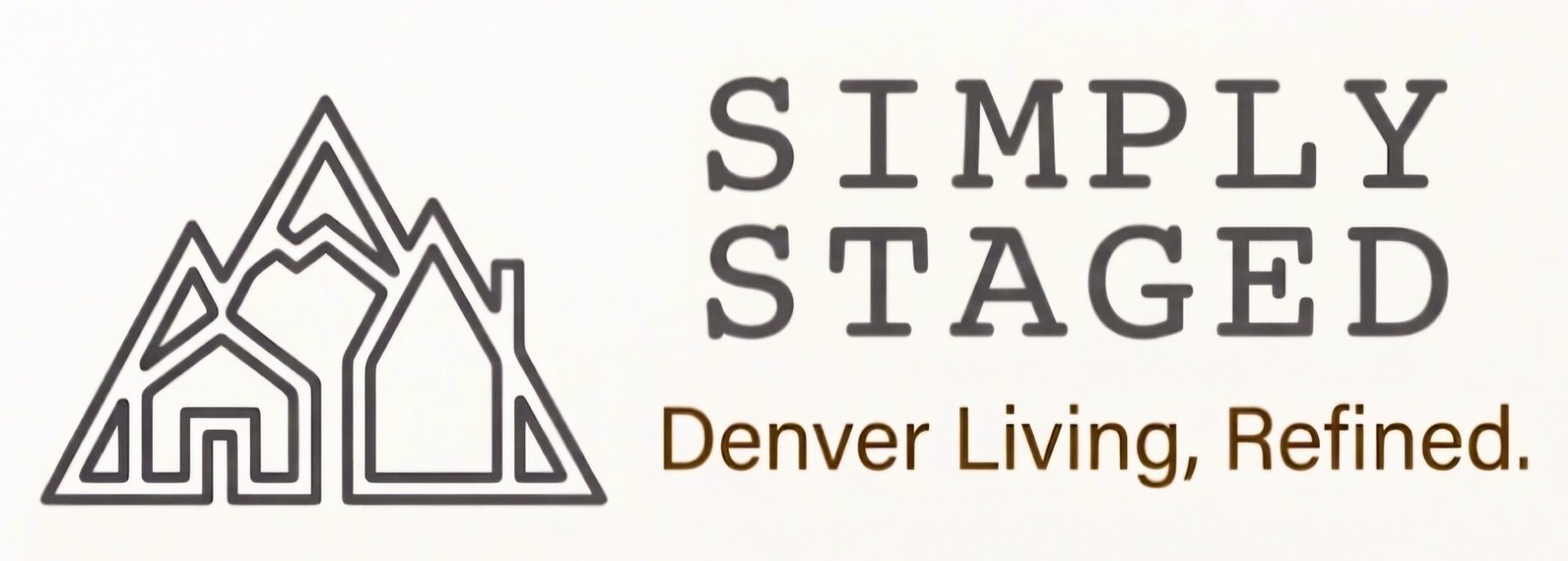 staging website, crisp modern neutral colors, pages: home, services, portfolio, about, pricing, contact for quote. tagline: Denver Living, Refined. Don't just list it – Elevate it.